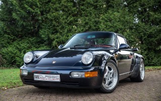 Porsche 964 3 6 Turbo 1rst Owner Midnight Blue For Sale